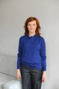 Pulli Magret Kobaltblau